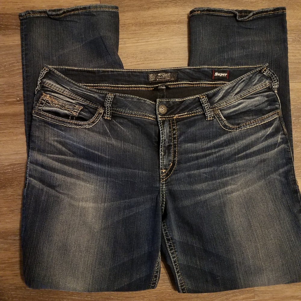 Silver Suki boot cut jeans